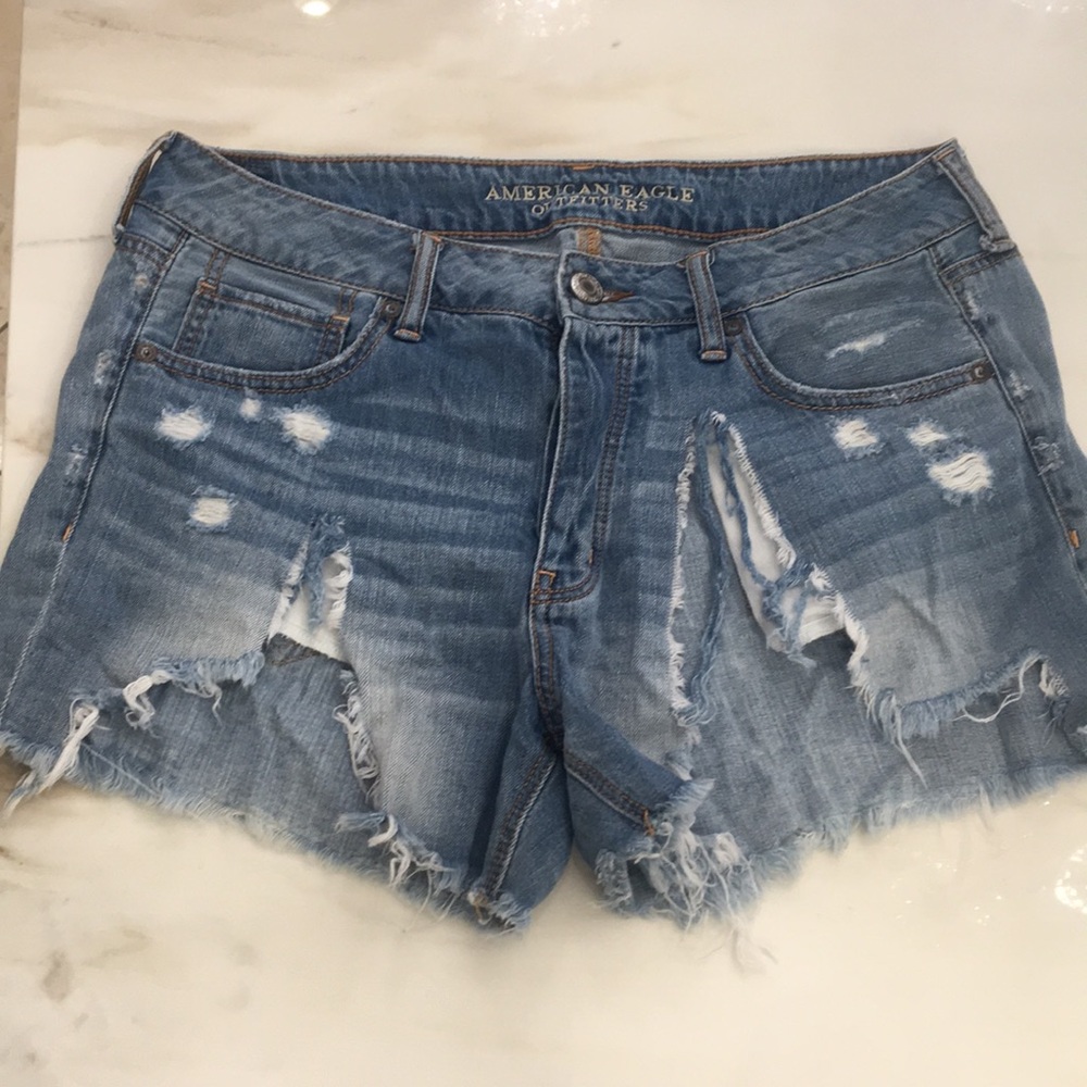 Jean shorts light wash